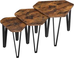 Vasagle Set of 3 Nesting Coffee Tables - Sold & Dispatched by Songmics Home UK