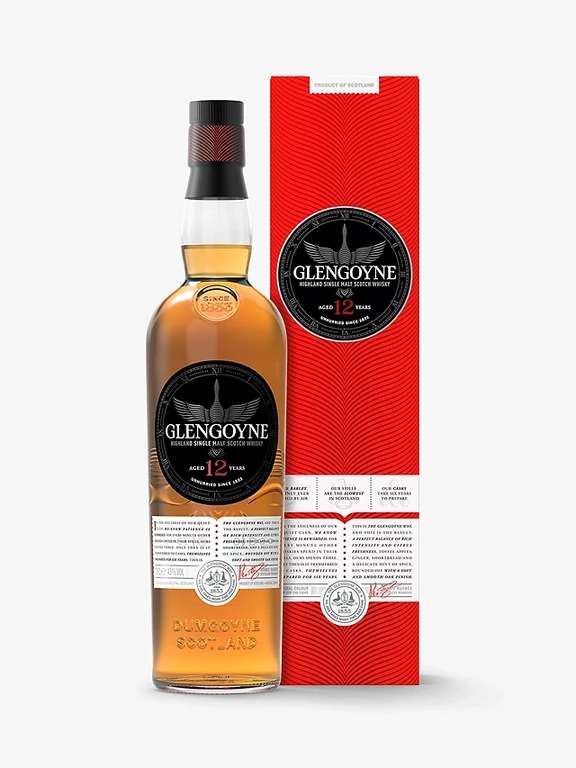 Glengoyne 12 Year Old Single Malt Whisky 70cl - £35 @ Waitrose & Partners