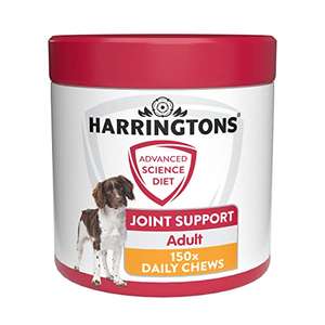 Harringtons Advanced Science Adult Dog Dog Joint Care Supplements150 pack £21.98 / £20.88 via sub & save + 35% first order voucher @ Amazon