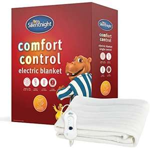 Silentnight comfort control electric blanket single @ Morrisons Preston