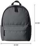 30L Backpack Daypack with Padded Shoulder Straps & Laptop Sleeve (Grey) - £8.56 with voucher @ Amazon