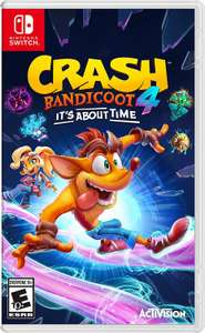 Nintendo Switch Crash Bandicoot 4 'Its About Time' £21.99 + £3 delivery at Very