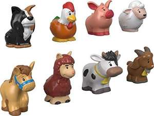 Fisher-Price Little People 8 Pack Farm Animal Figures £10.49 @ Amazon