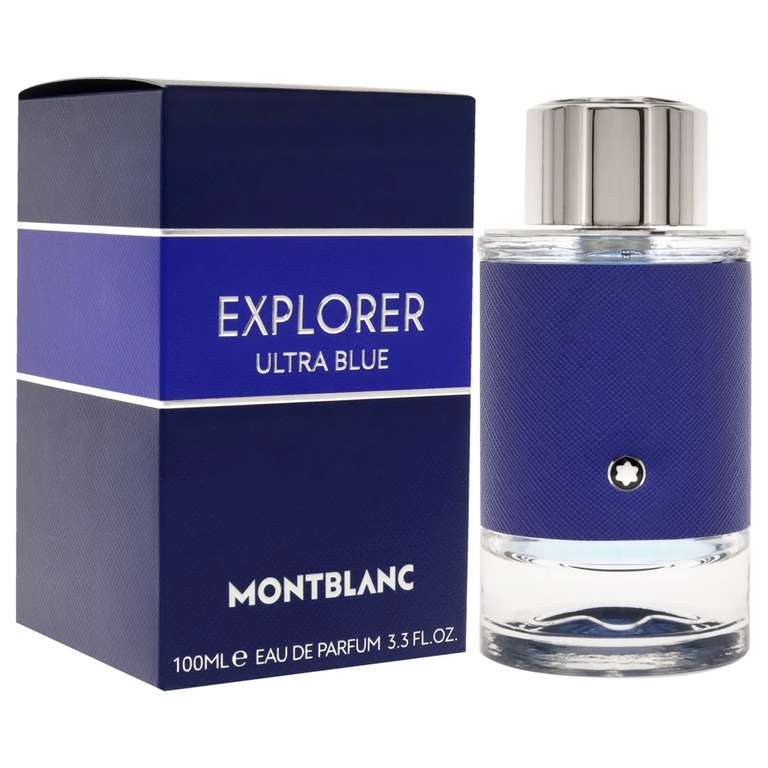 Montblanc Explorer Ultra Blue Eau De Parfum 100ml Spray For Men Perfume Sealed Beautymagasin