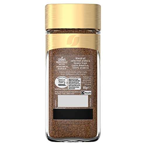 Nescafe Gold Blend Alta Rica Instant Coffee 95g (Pack of 6) - £13.89 @ Amazon