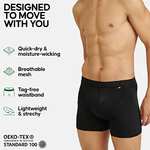 DANISH ENDURANCE 6 Pack Sports Boxer Briefs, Dry Fit £27.96 Prime Exclusive @ Dispatched by Amazon Sold by DANISH ENDURANCE UK