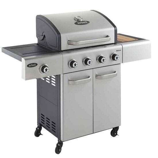 Outback Meteor 4 Burner Hybrid BBQ - £499.99 + Free Delivery With Code @ Robert Dyas