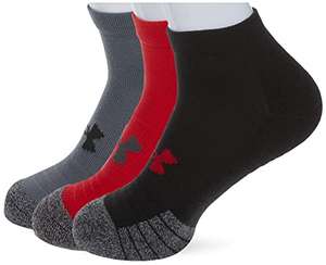 Under Armour Heatgear Low Cut 3pk Low Cut 3pack Socks (pack of 3) - Large size only