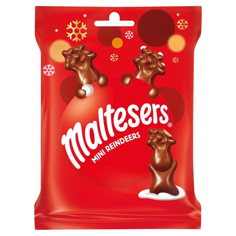 Maltesers Mini Reindeer 59g Bag - Maghull Merseyside