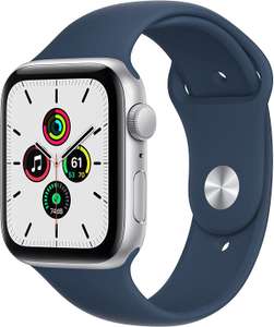 2021 Apple Watch SE (GPS, 44mm) - Silver Aluminium Case with Abyss Blue Sport Band - £208.05 / Space Grey (GPS, 40mm) - £206.15 @ Amazon