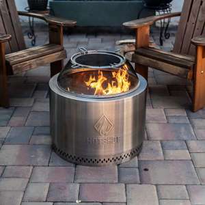 HotShot 22" Wood Burning Fire Pit & Grill with Cover and Accessories £275.98 @ Costco