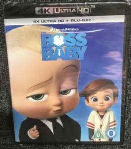 The Boss Baby [Blu-ray + 4K Ultra HD] - £5.95 delivered @ soundvisioncollectables / eBay