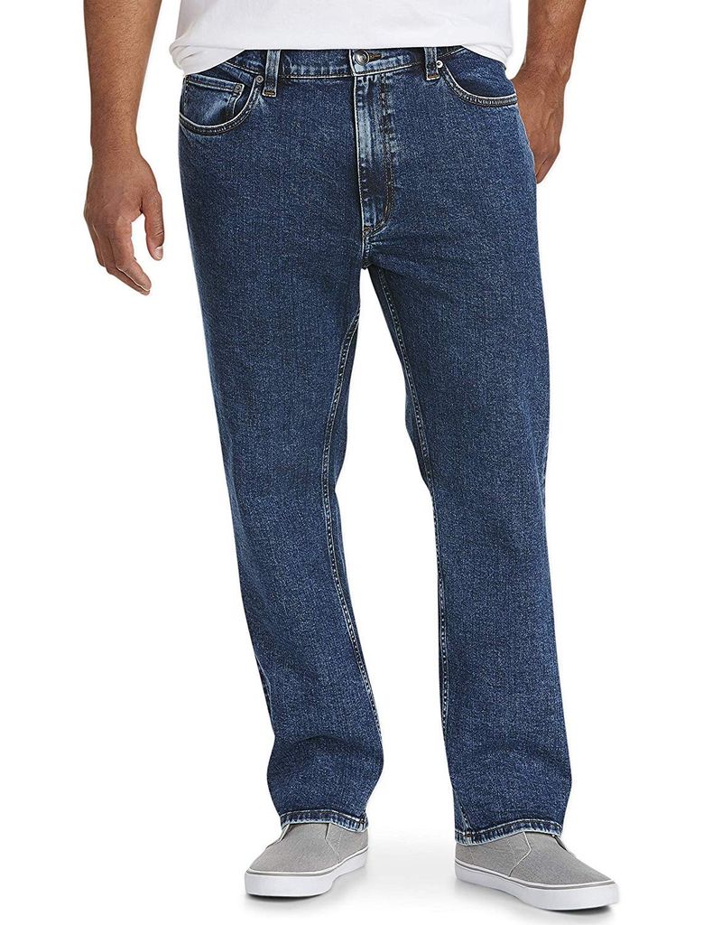 Amazon Essentials Men's Straight-Fit Stretch Jeans (Colour: Medium Wash, Size: 29W / 32L) More Offers from £11.70 - See Description