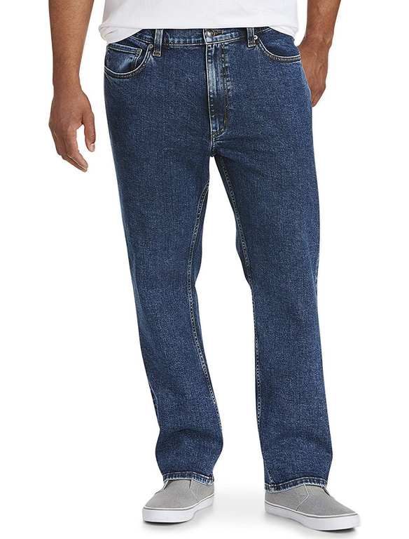 Amazon Essentials Men's Straight-Fit Stretch Jeans (Colour: Medium Wash, Size: 29W / 32L) More Offers from £11.70 - See Description