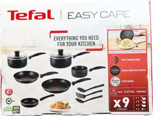 Tefal Easycare Cookware Set 9pc - £32 @ Asda Chester