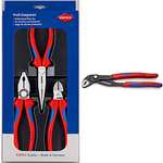 Knipex Combination, Long nose, Cobra Pliers And Cutters Set £70.83 @ Amazon