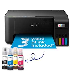 Epson eco tank ET-2812 multi function Printer - Plus £30 cash back and 5 year extended warranty