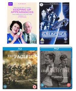 2 for £14.93 TV Box Sets (Blu-Ray & DVD) e.g. Keeping Up Appearances / The Pacific / True Detective / GoT @ theentertainmentstore / eBay
