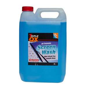 TRIPLE QX Concentrated Screenwash 5Ltrs - w/Code - Free Click & Collect