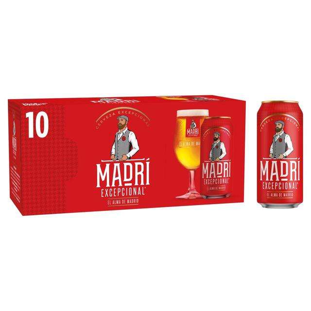 Madri Excepcional Cans 10 x 440ml - £12 @ Morrisons Leicester