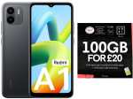 SIM Free Xiaomi Redmi A1 32GB Mobile Phone - Black + £20 100GB Voxi Sim - £59.99 (Possible £54.99 With Newsletter) + Free Collection @ Argos