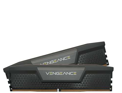 Corsair VENGEANCE DDR5 32GB (2x16GB) 6400MHz C32 Intel Optimised Desktop Memory (Aluminum Heatspreader) - £124.99 @ Amazon