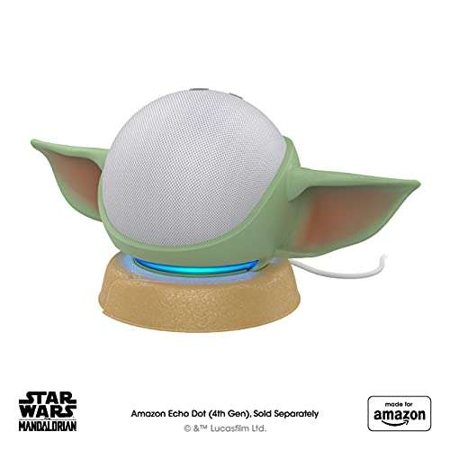 Otterbox The Mandalorian Baby Grogu Stand for Amazon Echo Dot (4th Gen) £14.99 / £11.23 with code (Selected Accounts) @ Amazon