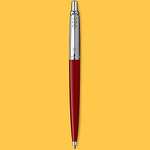 Parker Jotter Originals Ballpoint Pen | Classic Red Finish | Medium Point | Blue Ink £5.22 @ Amazon