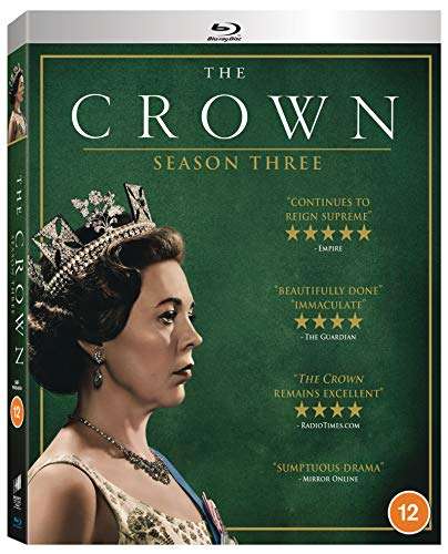 The Crown - Season 3 Blu-ray £10 @ Amazon