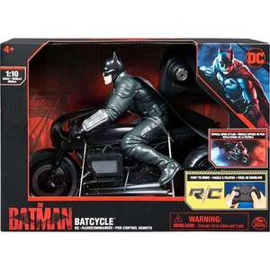 DC Batman 2022 Movie Batcycle Remote Control Car Toy for £18.99 @ Amazon