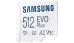 Samsung EVO Plus microSDXC Memory Card - 512GB Free Collection