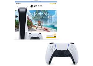 PlayStation 5 DISC Console + Horizon Forbidden West + DualSense Wireless Controller £559.98 +£9.99 delivery @ Game