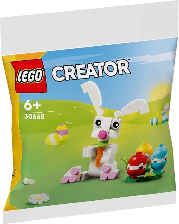 Free LEGO 40682 Spring Garden House with purchases over £70 / 30668 Easter Bunny over £35 + Discounts on selected sets