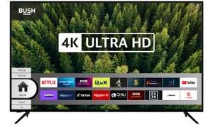 Bush 2023 65 Inch Smart 4K UHD HDR LED Freeview TV Model number: DLED65UHDHDRS1