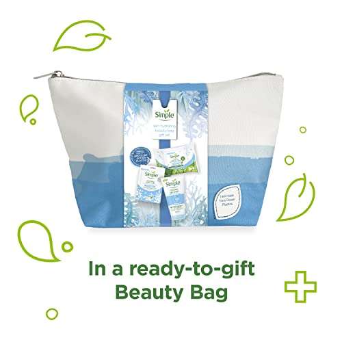 Simple Skin Hydrating with a beauty bag Gift Set perfect set of gifts for her 3 piece now £6.37 From Amazon