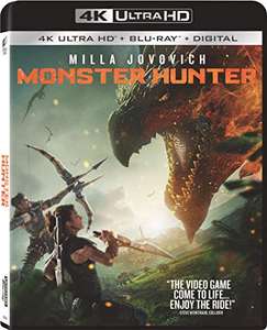 Monster Hunter 4k UHD Blu Ray £8.01 delivered from Amazon Italy