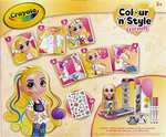 CRAYOLA Colour 'n' Style Friends: Goldie - Catwalk Playset £10.62 - Sold by Mytoyfactory / Fulfilled By Amazon