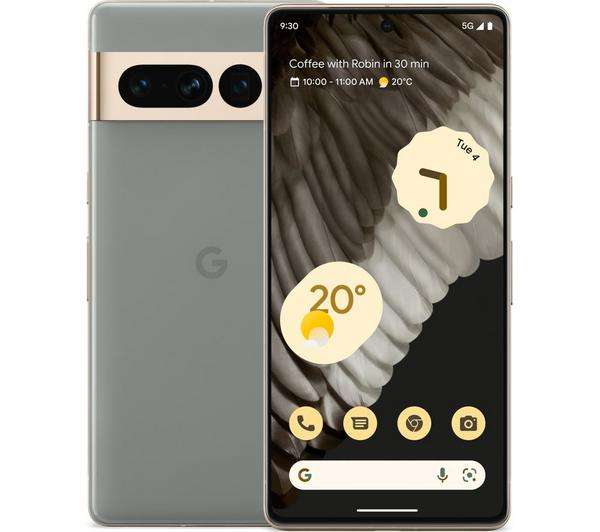 GOOGLE Pixel 7 Pro 128GB, All Colours Smartphone + 30GB Voxi Sim Free Delivery / Collection