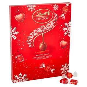 Lindt LINDOR Christmas Milk Chocolate Advent Calendar (300g) min order 2 for £7.94 @ Amazon