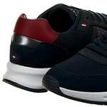 Tommy Hilfiger Men's Modern Corporate Mix Runner Trainers (Size 6.5 Only in Red, White & Blue)