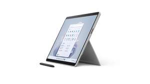 Microsoft Surface Pro 9 - 13 Inch 2-in-1 Tablet PC - Silver - Intel Core i5, 8GB RAM, 256GB SSD (Prime student price £746.10)