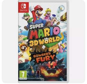 Super Mario 3D World + Bowser’s Fury For Nintendo Switch disc £33.30 with code free delivery @ AO outlet - UK Mainland