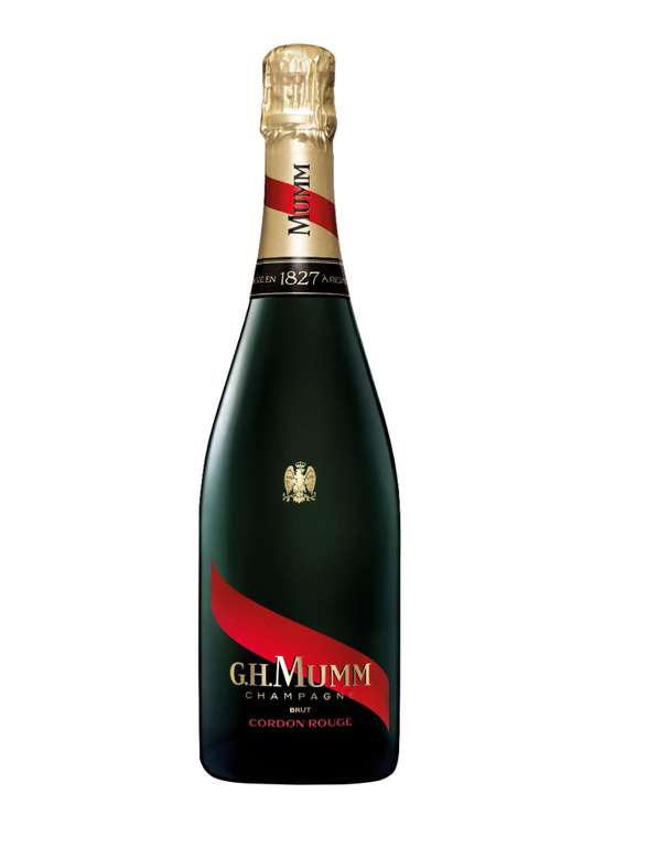 Mumm Cordon Rouge Champagne Brut, Non Vintage 75cl £25 Sainsbury's (£18.75 if getting any 6 bottles or more)