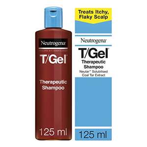 Neutrogena T/Gel Therapeutic Shampoo - 125ml - £3.74 (£3.55 with Subscribe & Save + Plus 15% first S&S voucher makes it £2.99) @ Amazon