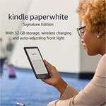 Kindle Paperwhite Signature Edition | 32 GB with a 6.8" without Ads, 3 colors + With 3 Months Free Kindle Unlimited - £159.99 @ Amazon