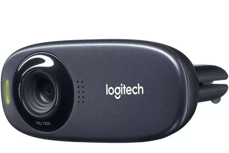 Logitech C310 HD Webcam, HD 720p/30fps, Widescreen HD Video Calling, HD Light Correction, with code (Opened Never Used) - stock must go