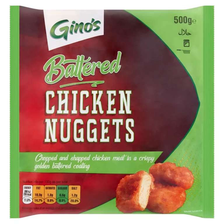 Battered Chicken Nuggets 500g