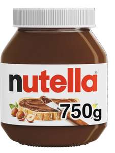 Nutella Hazelnut Chocolate Spread, 3x750 g - £9 @ Amazon
