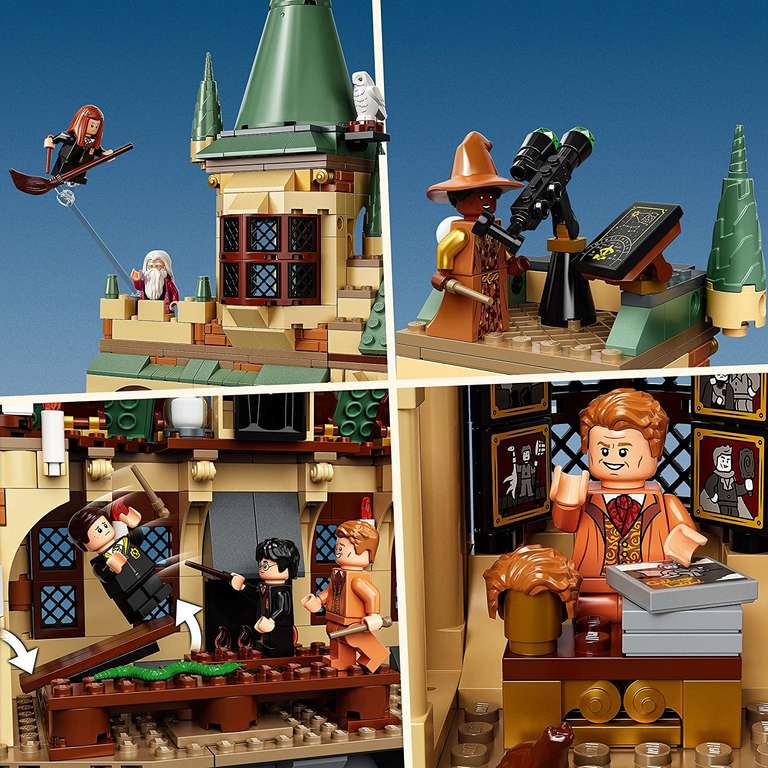 LEGO 76389 Harry Potter Hogwarts Chamber of Secrets, Castle Toy with Great Hall - £79.69 with voucher @ Amazon France