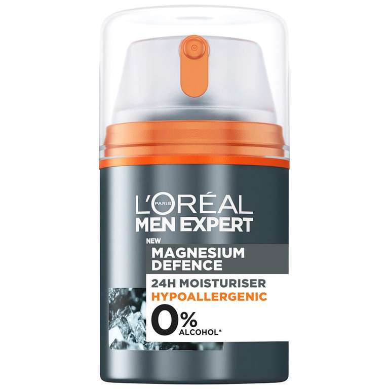 L'Oreal Men Expert Magnesium Defence Moisturiser 50ml: £3.50 + Free Click & Collect @ Wilko